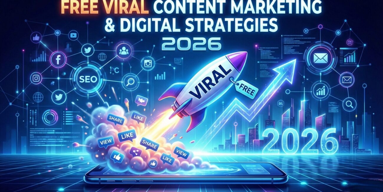 Free Viral Content Marketing & Digital Marketing Strategies for 2026